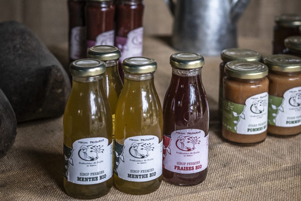 Sirop fermier de la Maison Prouane