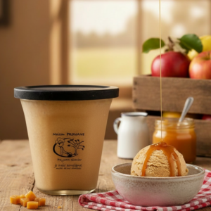 Sorbet fermier Caramel Pom'Salé